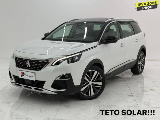 PEUGEOT 5008 1.6 GRIFFE PACK THP 16V GASOLINA 4P AUTOMÁTICO PEUGEOT 5008 1.6 GRIFFE PACK THP 16V GASOLINA 4P AUTOMÁTICO